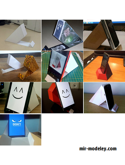№18784 - HAPPY PHONE (Taras Lesko) из бумаги