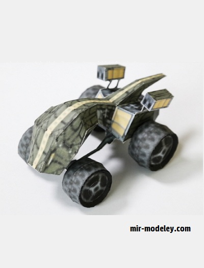 №18926 - Легковой автомобиль Cobra (zxc6713) из бумаги