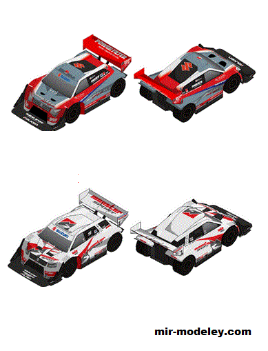 №19021 - Спортивный автомобиль Suzuki PPIHC '08-'09 (Oniya) из бумаги