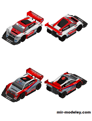 №19020 - Спортивный автомобиль Suzuki PPIHC '06-'07 (Oniya) из бумаги
