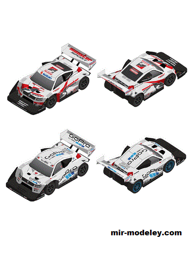 №19022 - Спортивный автомобиль Suzuki PPIHC '10-'11 (Oniya) из бумаги