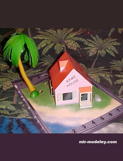 №19110 - Add-On for Kame House (Webdude) из бумаги