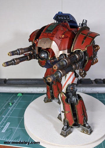 №19073 - Acastus Knight Porphyrion (bhaad) из бумаги