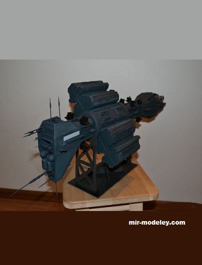 №19087 - Omega class destroyer - Babylon 5 (bhaad) из бумаги