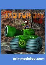 №19119 - Conker bad fur day tank (Tenshi_SeCe) из бумаги