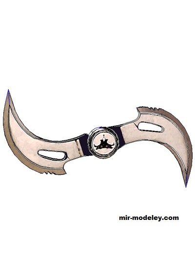 №19140 - Vampire Hunter Style Weapon (Webdude) из бумаги