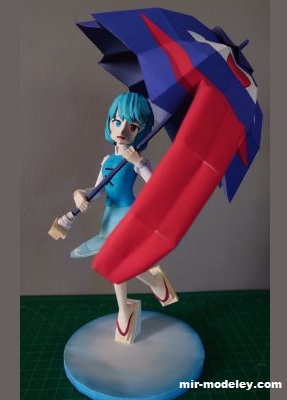 №19173 - Kogasa Tatara (ChimeraLens) из бумаги