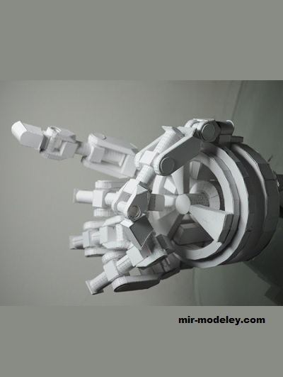 №19170 - Mechanical Hand Prototype (Loone-Wolf) из бумаги