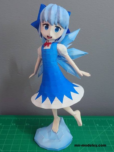 №19177 - Cirno (ChimeraLens) из бумаги