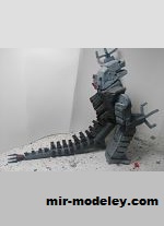 №19164 - MechaGodzilla 2021 (xDiego007) из бумаги