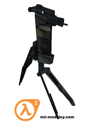 №19250 - Турель / Combine Turret (MooNFishr) из бумаги