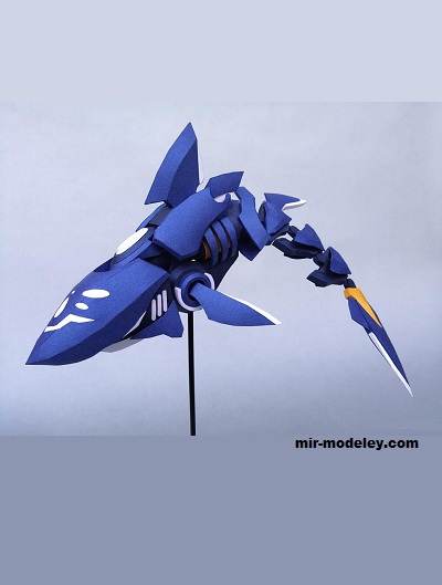 №19213 - Shark Mio (RageBurster) из бумаги