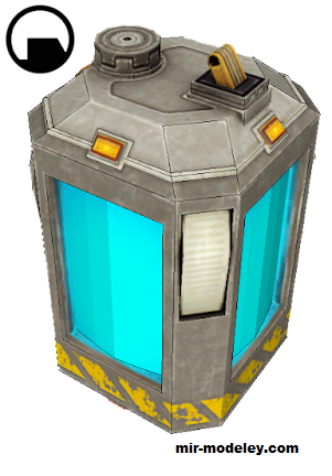 №19242 - Батарея 2 / Battery 2 (MooNFishr) из бумаги