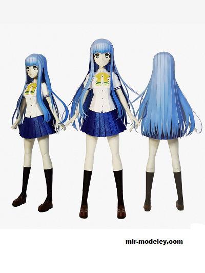 №19212 - Iona Blue Steel (RageBurster) из бумаги