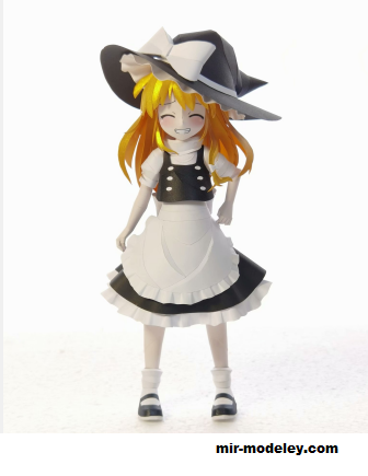 №19209 - Marisa Kirisame (RageBurster) из бумаги