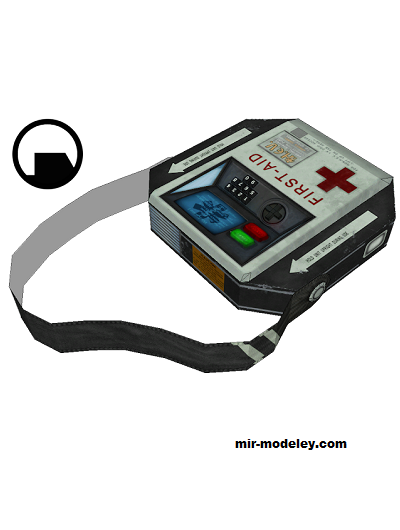 №19243 - Аптечка / Medkit (MooNFishr) из бумаги