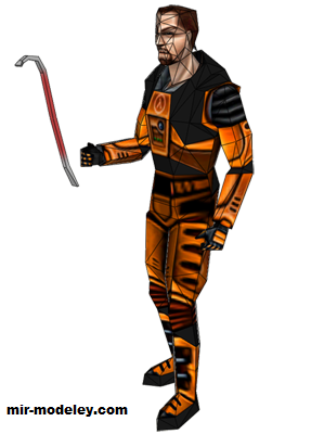 №19230 - Gordon Freeman (MooNFishr) из бумаги