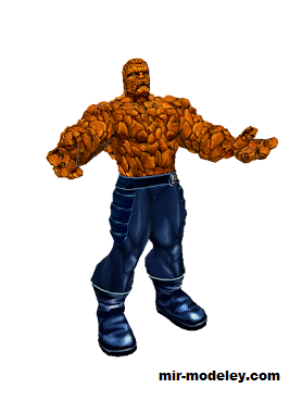№19268 - Бен / Ben Grimm (MooNFishr) из бумаги