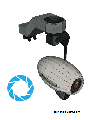 №19272 - Камера наблюдения / Security Camera (MooNFishr) из бумаги