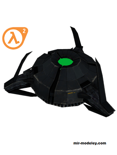 №19270 - Мина прыгун / Hopper Mine (MooNFishr) из бумаги