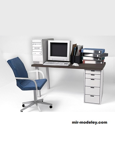№19426 - Paper Office (Kacanonon) из бумаги