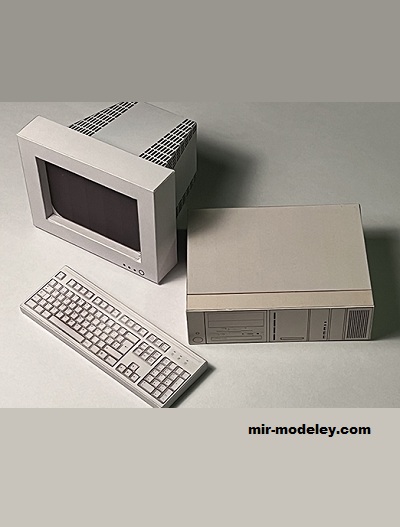 №19429 - A Vintage Computer (Kacanonon) из бумаги