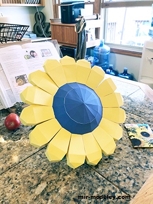 №19449 - Sunflower-Color (AlderArt) из бумаги