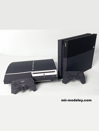 №19425 - ps3 and ps4 (Kacanonon) из бумаги