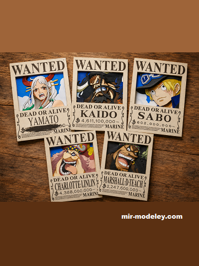 №19474 - Плакат розыска 5 / Wanted poster 5 (craft tama) из бумаги