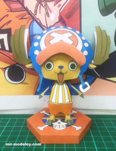 №19493 - Тони Тони Чоппер / Tony Tony Chopper (craft tama) из бумаги