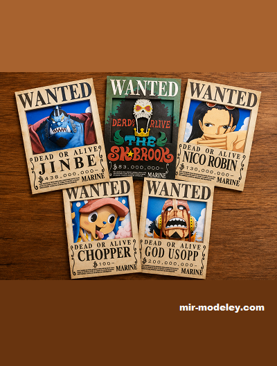 №19471 - Плакат розыска 2 / Wanted poster 2 (craft tama) из бумаги