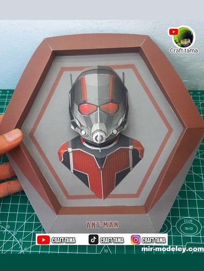 №19464 - Человек-муравей / Ant-Man (craft tama) из бумаги