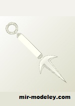 №19533 - Minato\'s kunai (dolphin) из бумаги