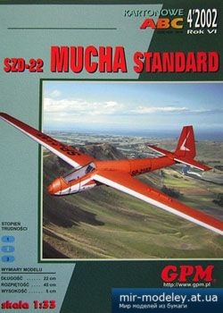 №1956 - SZD-22C Mucha Standard [GPM 195] из бумаги