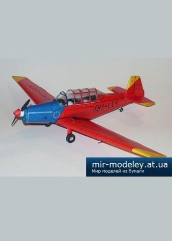 №1961 - ZLIN Z 226 MS [Fifik] из бумаги