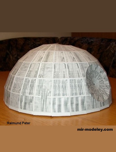 №19652 - Звезда Смерти I (Raimund Peter) из бумаги