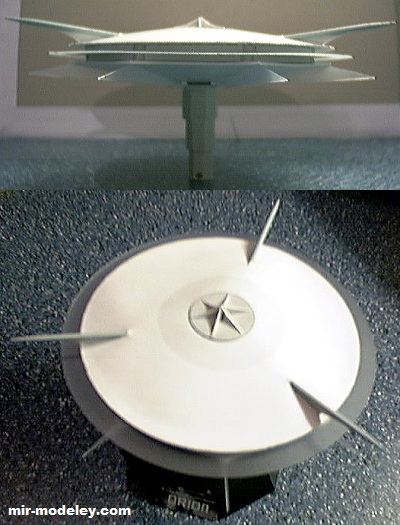 №19586 - Быстроходный крейсер «Орион» / Fast Cruiser Orion (HUCHEZ Marc) из бумаги