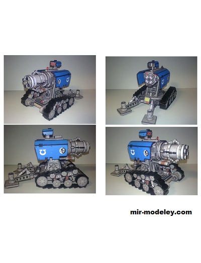 №19751 - Thunderfire Cannon — Ultramarines (Eli Patoroch) из бумаги