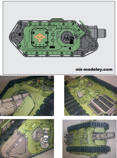 №19752 - Typhon Heavy Siege Tank 2 (Eli Patoroch) из бумаги