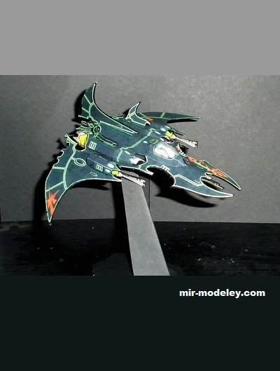№19818 - Dark Eldar Razorwing (Eli Patoroch) из бумаги