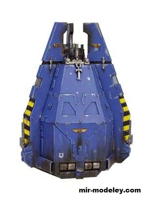 №19837 - Dreadnought Drop Pod (Eli Patoroch) из бумаги