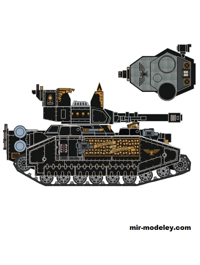 №19872 - Baneblade yarik (Eli Patoroch) из бумаги