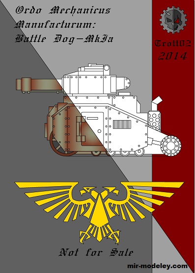 №19865 - Battle Dog MkIa (Eli Patoroch) из бумаги