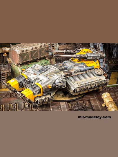 №19934 - Astraeus Super-heavy Grav-tank — Red Scorpions (Eli Patoroch) из бумаги