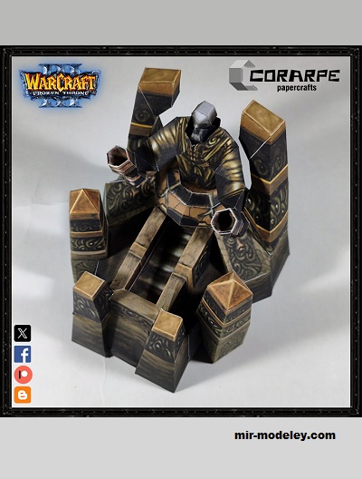 №20154 - Алтарь тьмы / Altar of Darkness (Corarpe Papercrafts) из бумаги