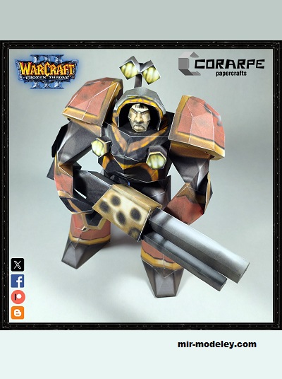 №20155 - Морской / Marine (Corarpe Papercrafts) из бумаги