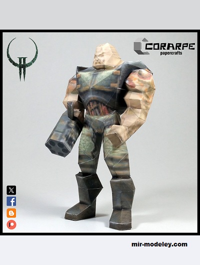 №20148 - Пехота / SInfantry (Corarpe Papercrafts) из бумаги