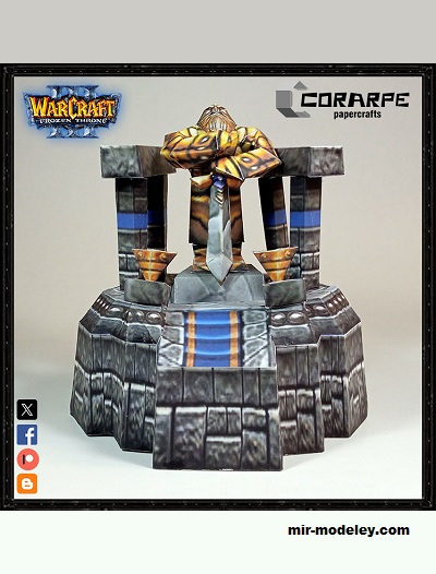 №20152 - Алтарь королей / Altar of Kings (Corarpe Papercrafts) из бумаги