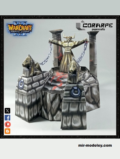 №20153 - Алтарь бурь / Altar of Storms (Corarpe Papercrafts) из бумаги