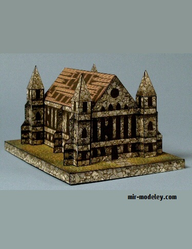 №20242 - Готическая часовня / Gothic Chapel (Ray O'Bannon) из бумаги